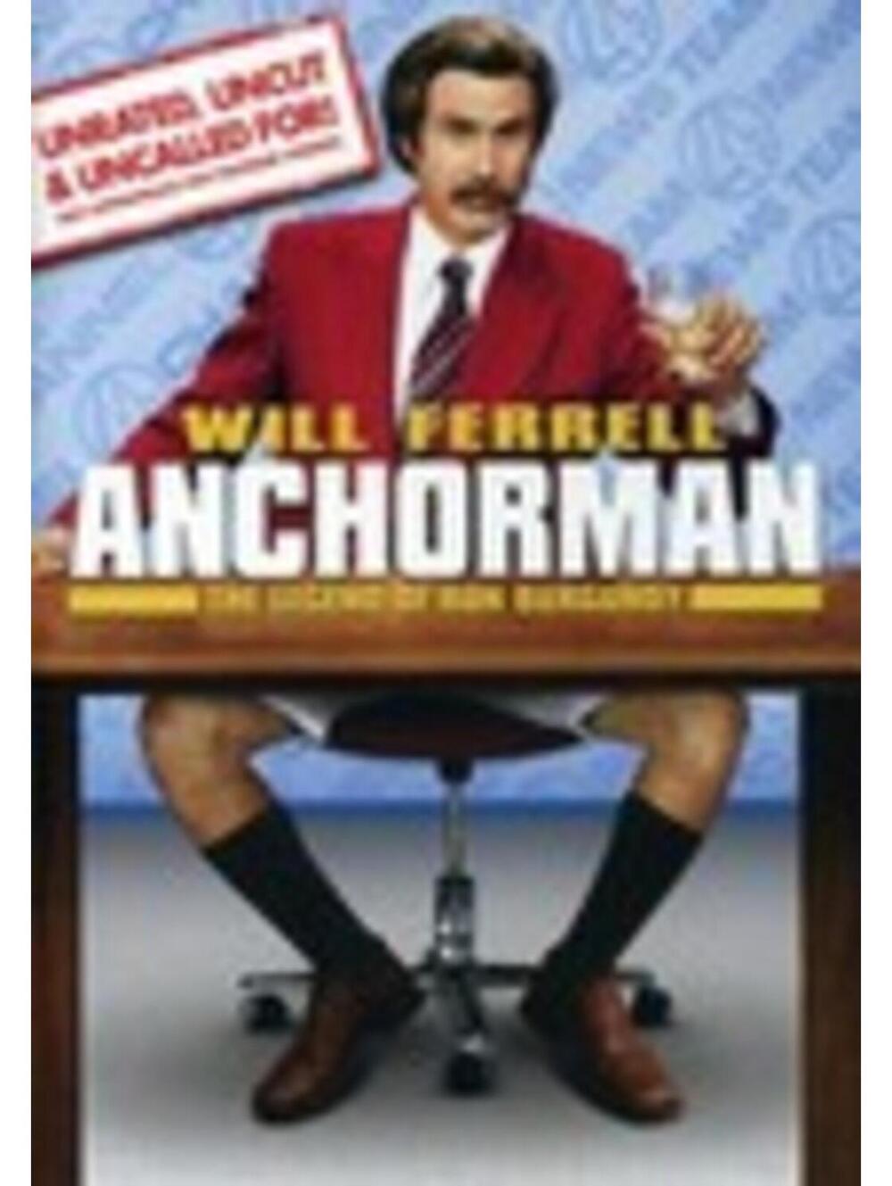 Anchorman: The Legend of Ron Burgundy Unrated Uncut and Uncalled For DVD